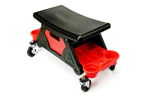 Tabouret d'esthétique avec support à bouteille