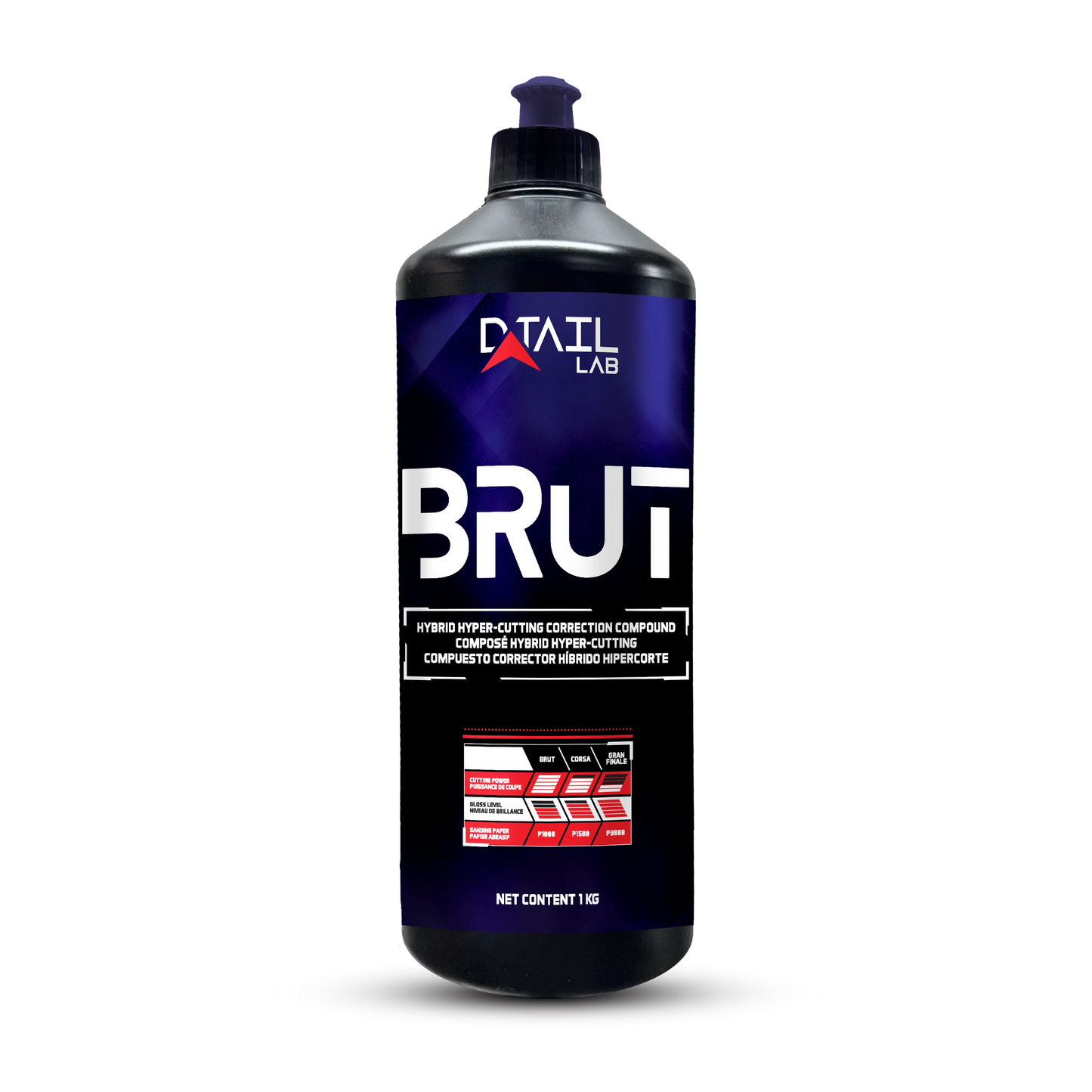 Brut Hypercut Composé de Correction de Peinture et Gelcoat